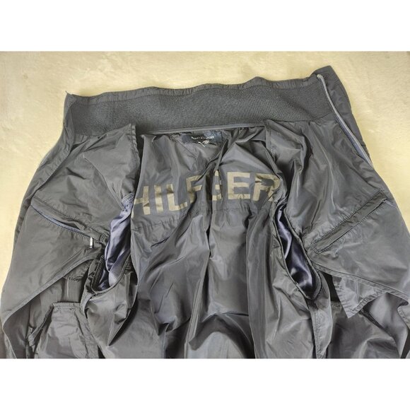 Tommy Hilfiger Men's Jacket Water & Wind Resistant Size Small Navy Full Zip - Picture 10 of 14